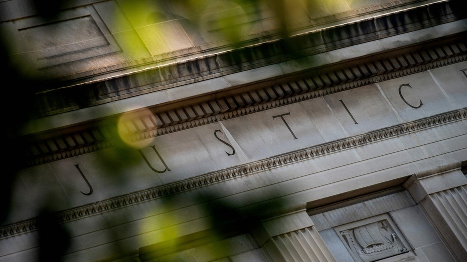 The Department of Justice building