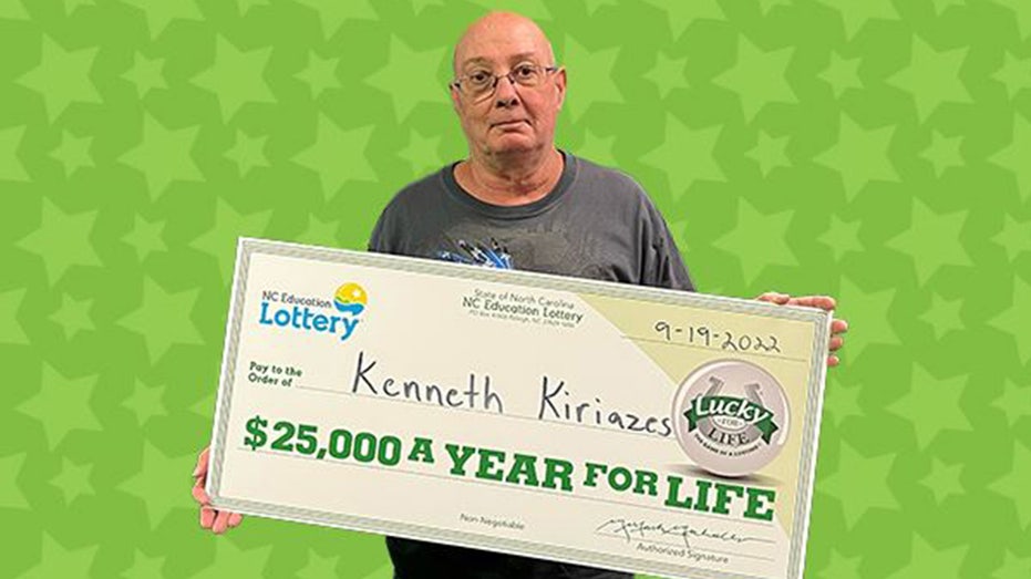 NC Education Lottery Winner Kenneth Kiriazes