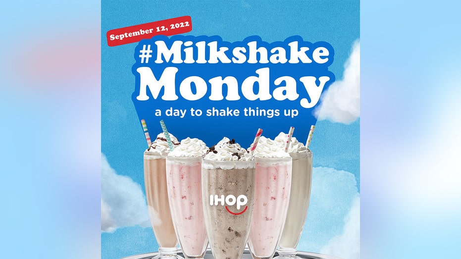 IHOP's milkshake Monday promotion