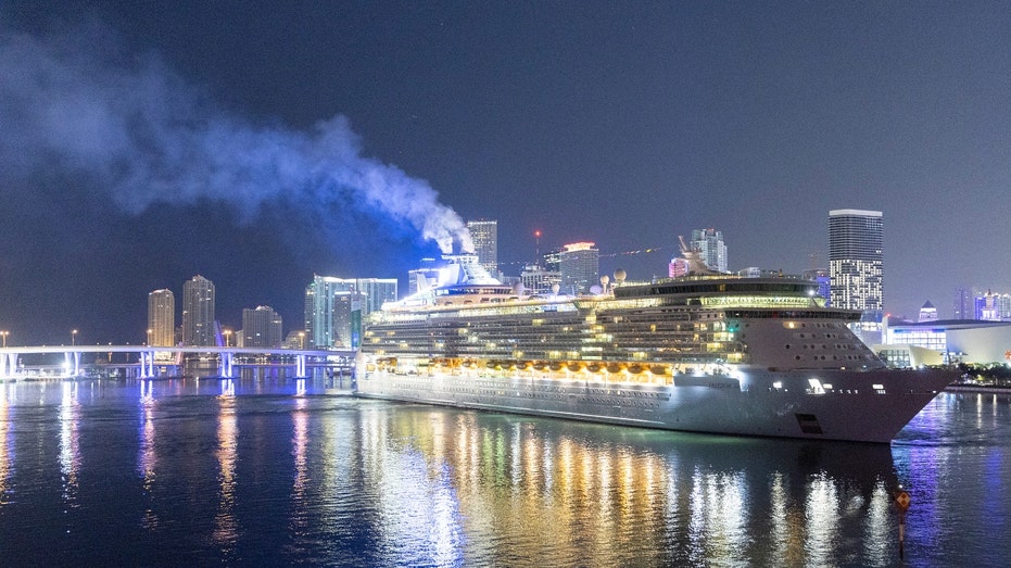 The Royal Caribbean's cruise ship