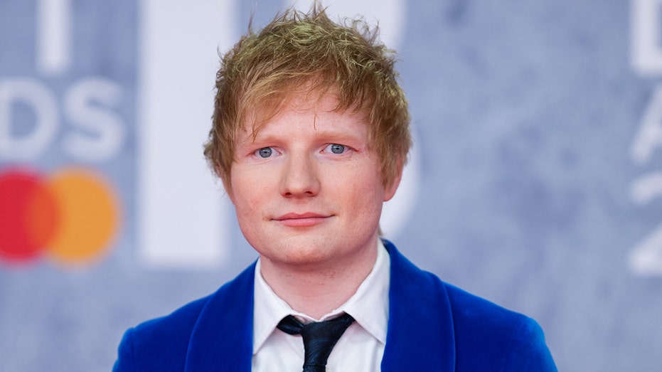 Ed Sheeran red carpet