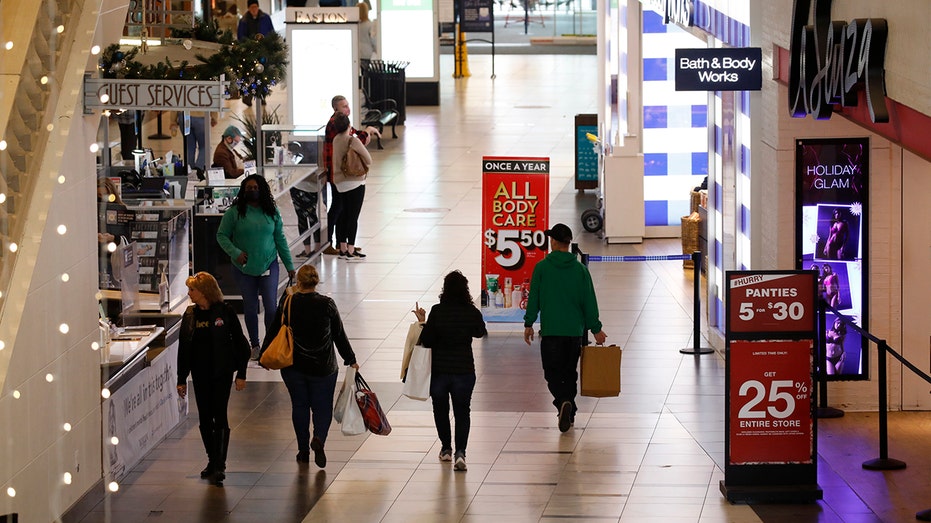 holiday shoppers