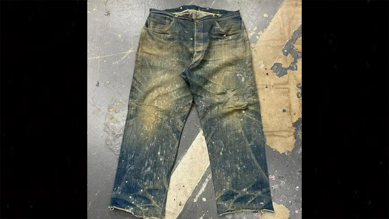 Oldest pair of Levi jeans, found in abandoned mine shaft, sell for $87,000