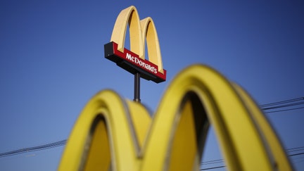 Signage is displayed outside a McDonald's Corp. fast food restaurant in Louisville, Kentucky, U.S., on Monday, Jan. 14, 2019. McDonald's is scheduled to release earnings figures on January 30. 
