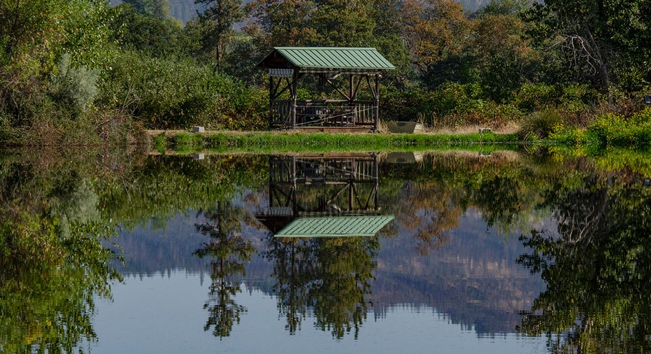 The Duffy Ranch bass pond