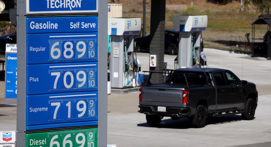 Gasoline prices in California