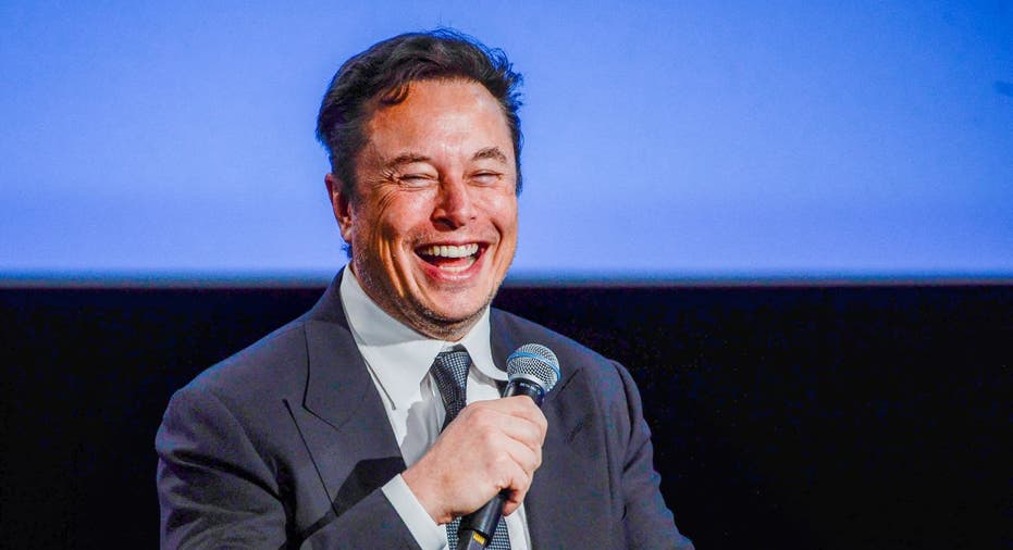 Elon Musk speaks at meeting in Norway