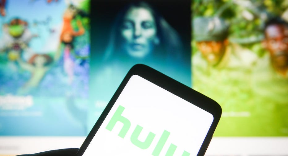 Hulu logo on app