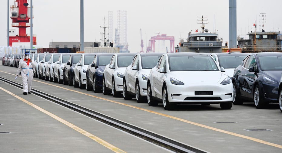 Tesla Model 3 and Y in China