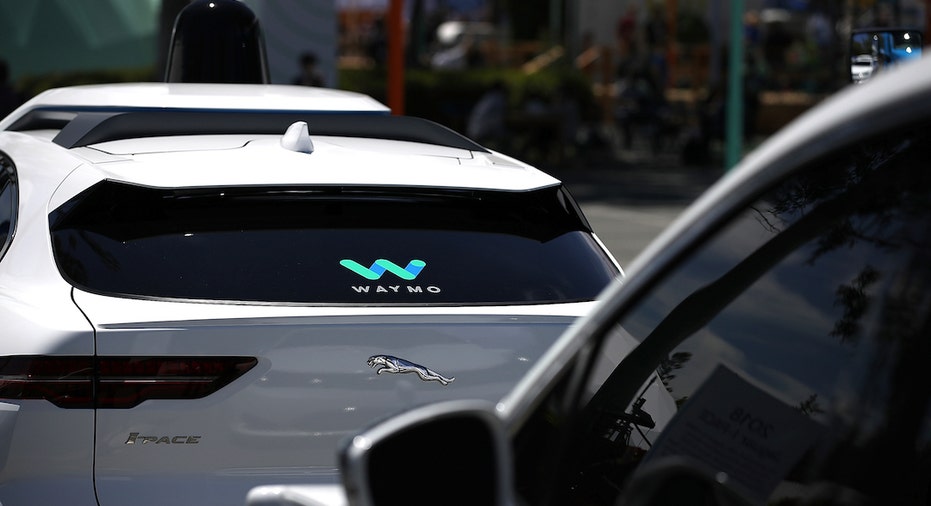 Waymo vehicle close-up