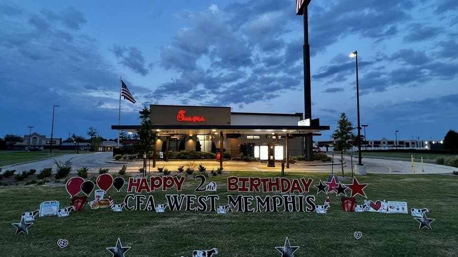 Chick-fil-A location celebrates second anniversary