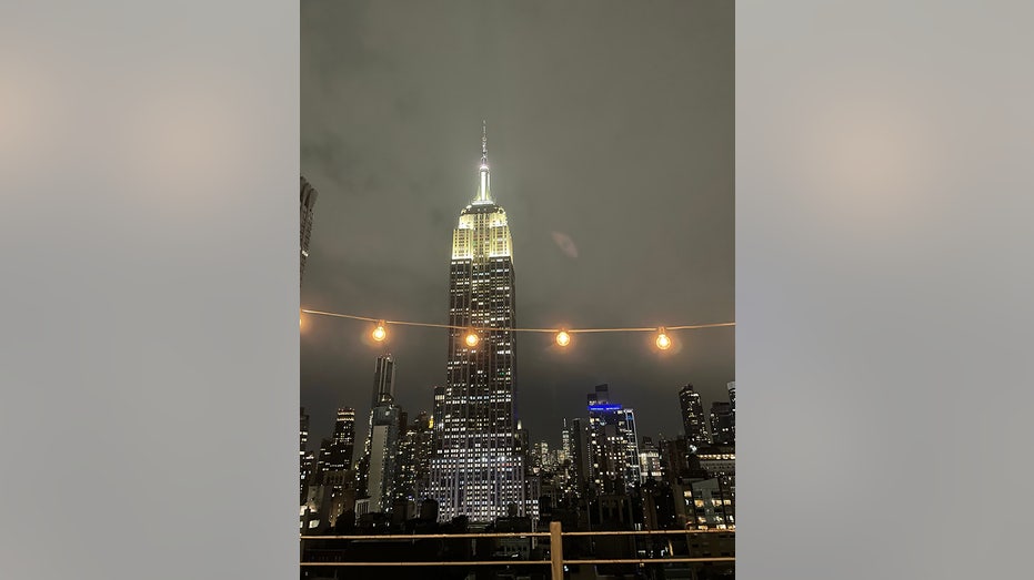 empire state building at night