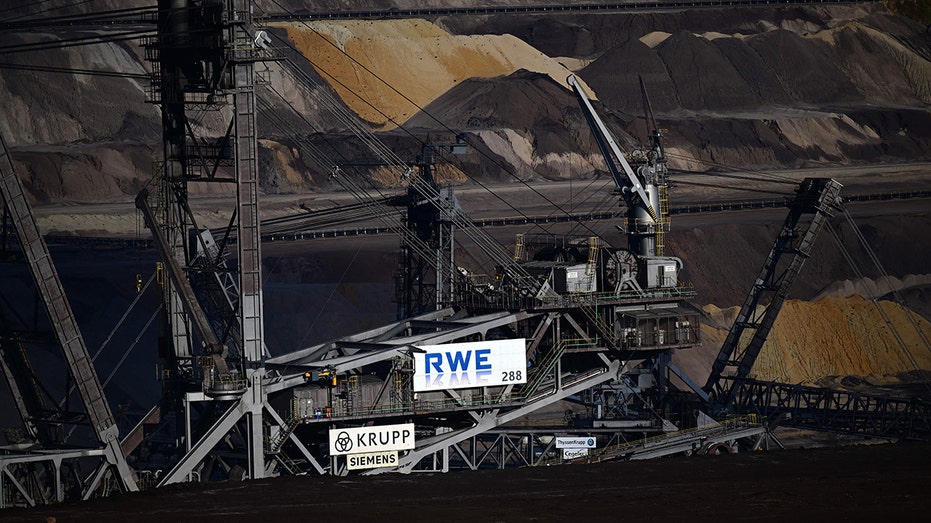 A photo of a German coal mine