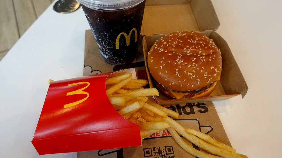 A photo of McDonald's food