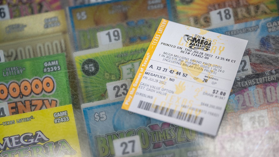 A photo of a lottery ticket