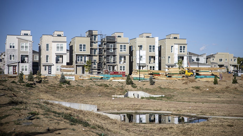 Homes under construction in Colorado