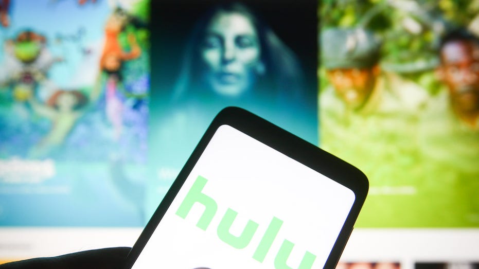 Hulu logo on app