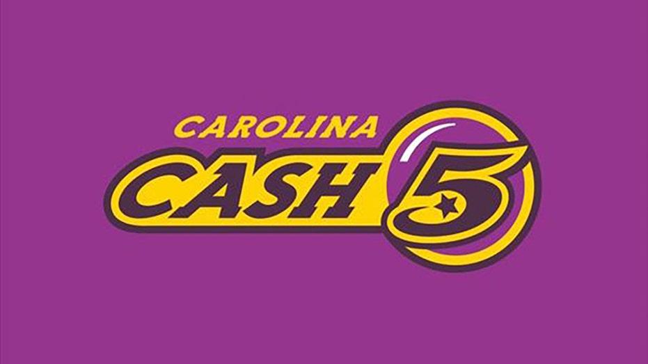 A photo of the Carolina Cash 5 lottery logo