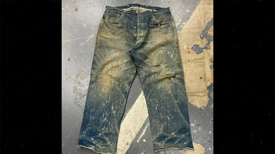 Preworn Levi's jeans from 1880s found in mine sold for $87,000 | Fox  Business