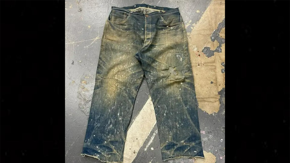 Preworn Levi's jeans from 1880s found in mine sold for $87,000 | Fox  Business