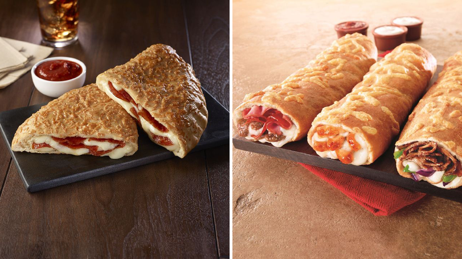 Pizza Hut's P'Zone and P'Zolo