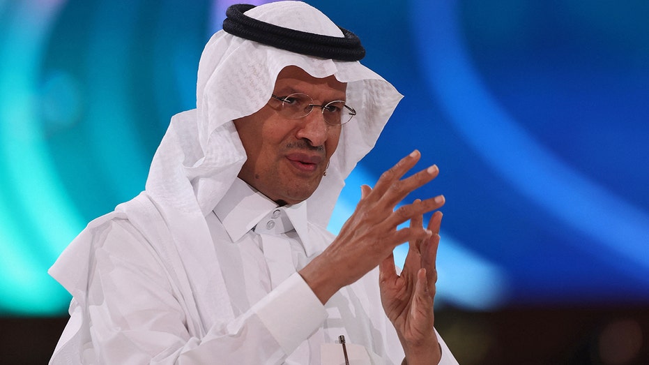 Saudi Arabia's Minister of Energy Abdulaziz bin Salman