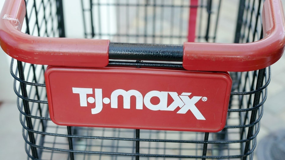 T.J. Maxx shopping cart