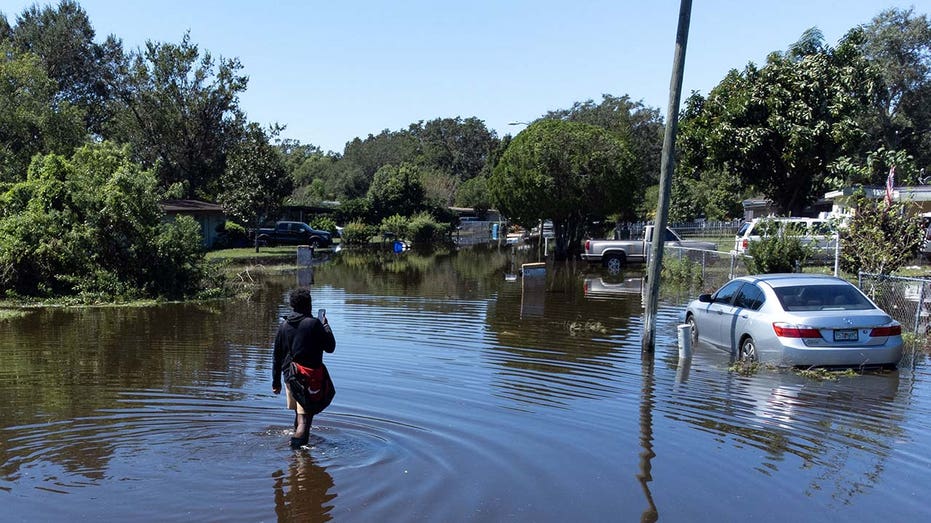 flooded cars ian