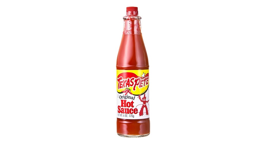 Texas Pete hot sauce bottle