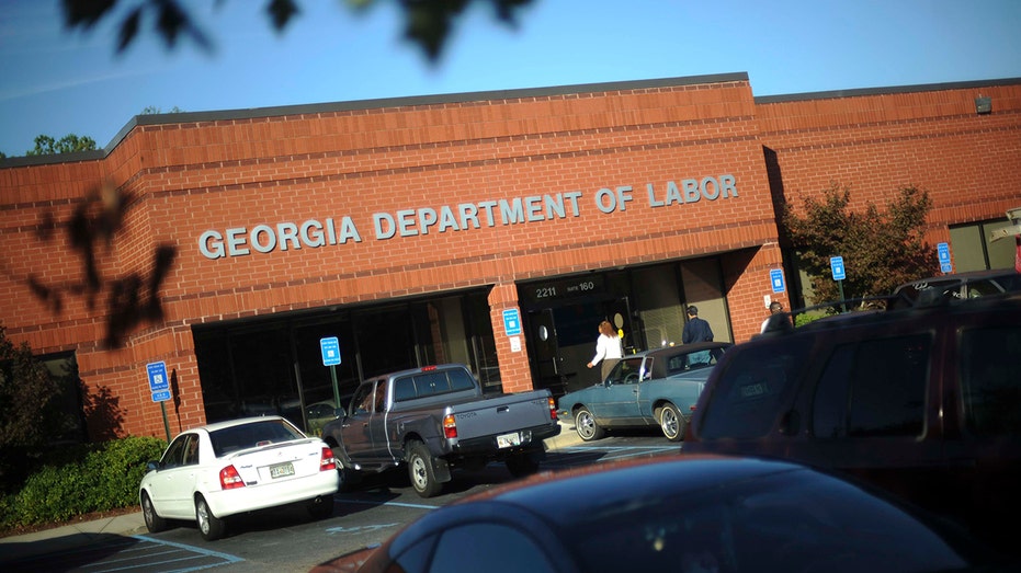 Unemployment office in Gwinnett, Georgia