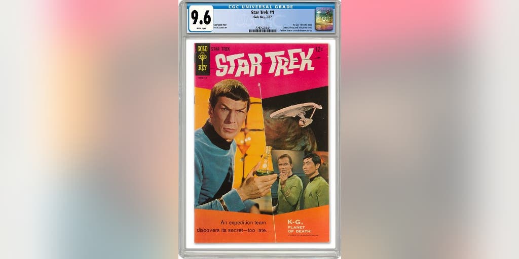 'Star Trek's' 1st-ever comic sells for record price at auction - Vimarsana News