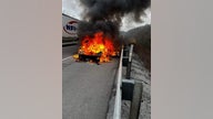 Pennsylvania Tesla bursts into flames, photos show unrecognizable metal husk