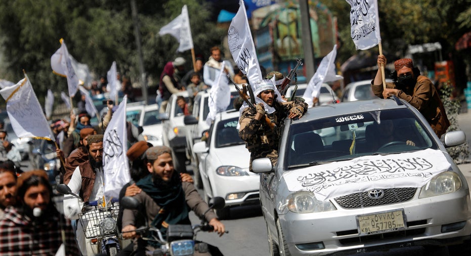 Taliban celebrate the first anniversary of the withdrawal of U.S. troops from Afghanistan,