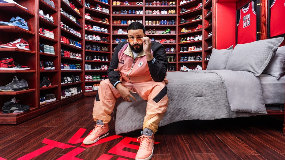dj khaled airbnb shoe closet