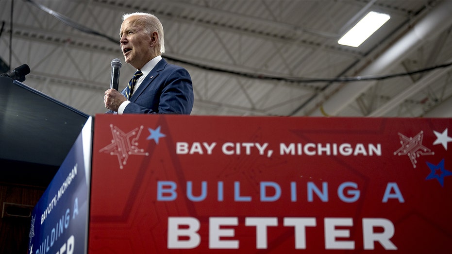 Joe Biden Bay City, Michigan
