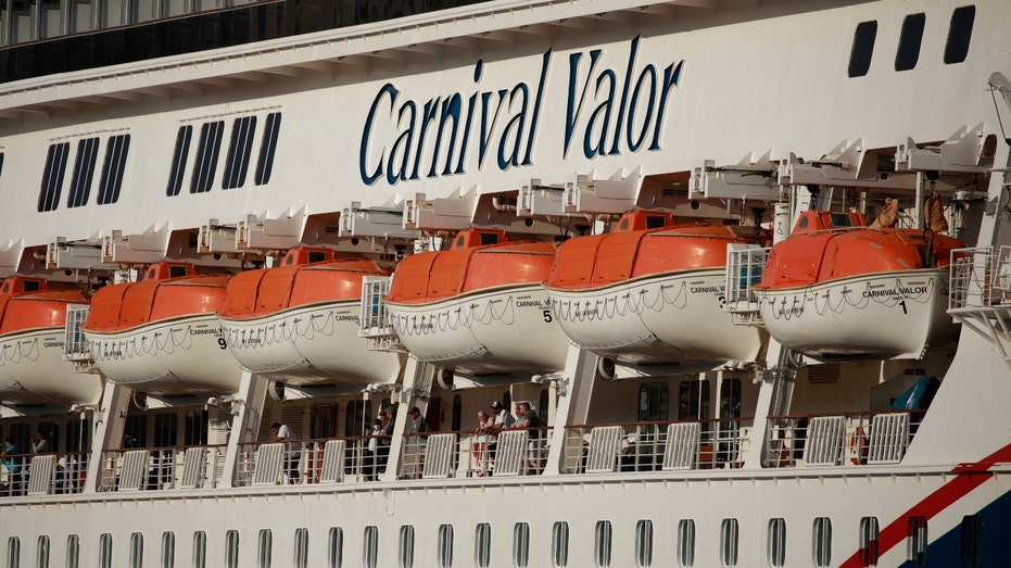 The Carnival Valor cruise ship