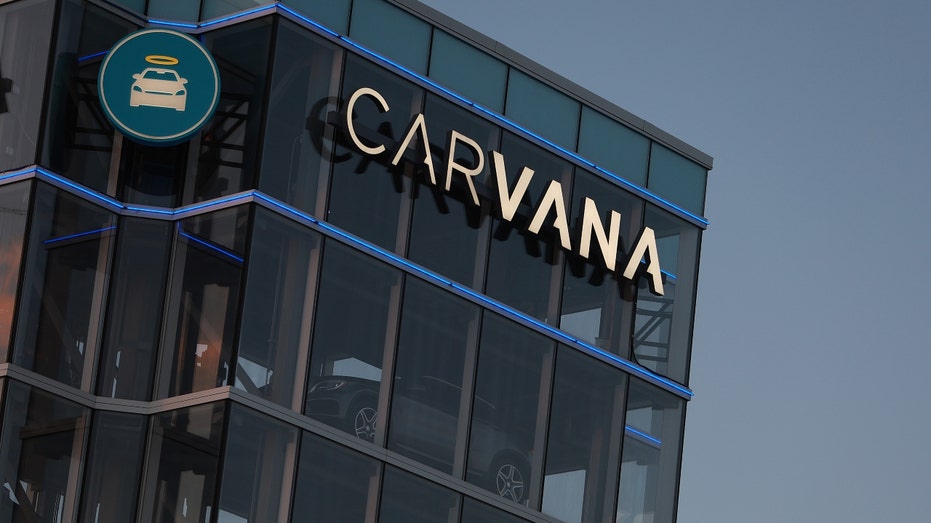 A Carvana utilized car "vending machine"
