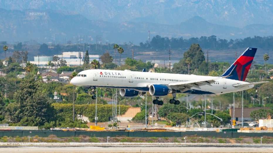 delta airlines plane
