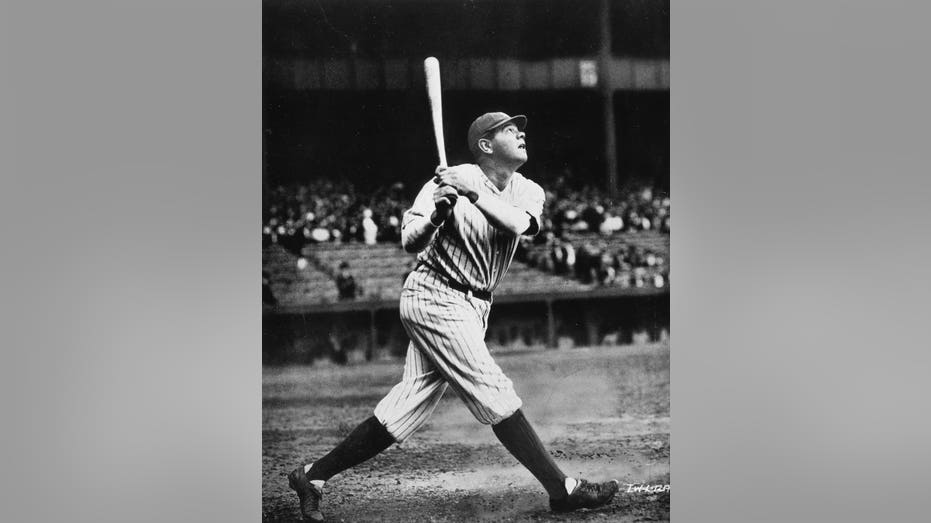 Sold at Auction: Babe Ruth Game of the Century Baseball Card