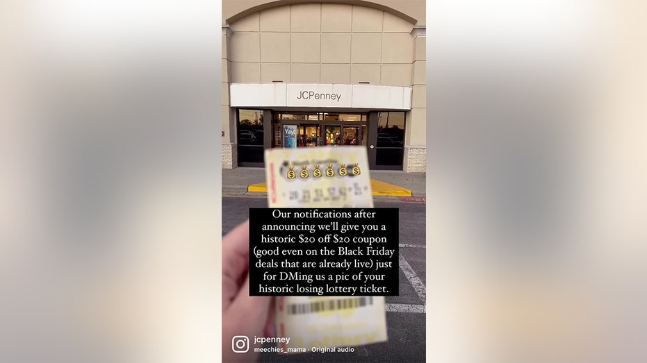 JCPenney '$20 off $20' coupon