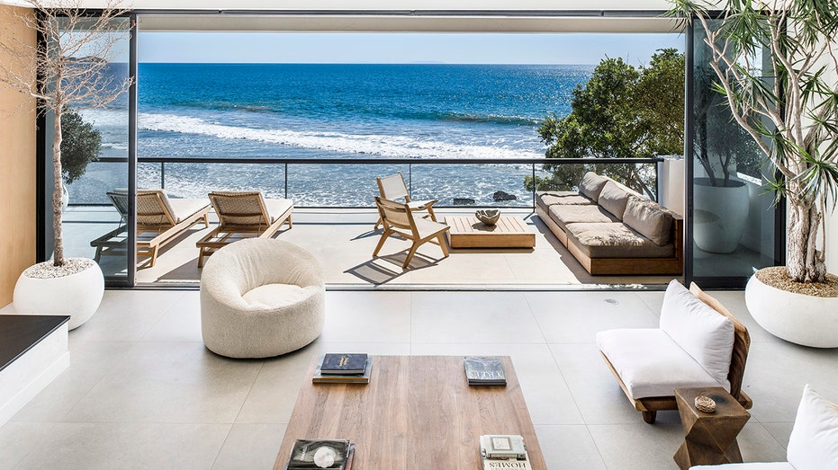 Steve McQueen's Malibu beach house overlooks the ocean