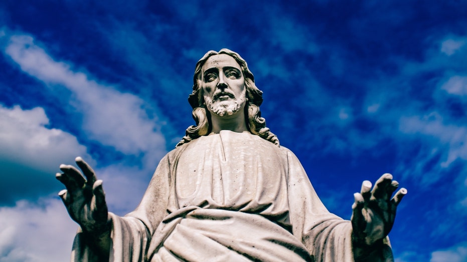 Stock image of Jesus statue