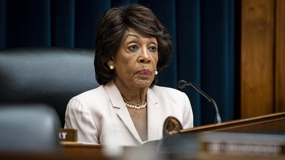 Maxine Waters at congressional hearing