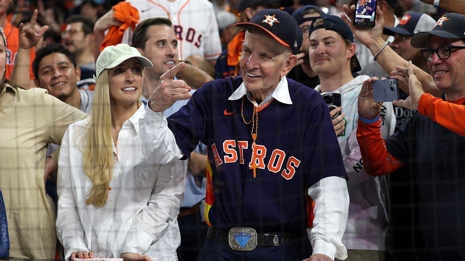 Mattress Mack celebrates a win