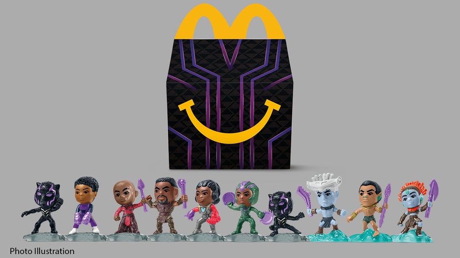 Black panther sales mcdonalds toys