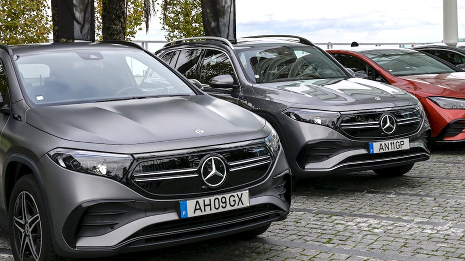 Electric Mercedes vehicles