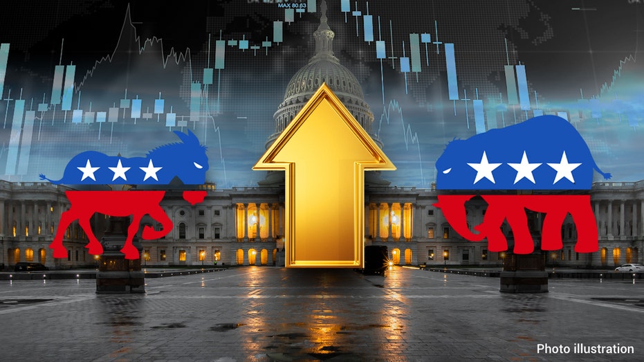 Election/Market illustration