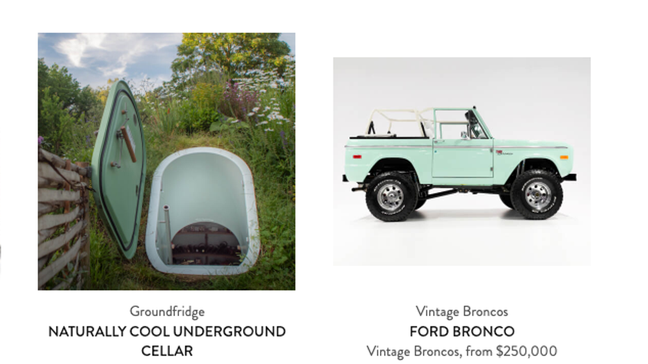 Undrerground cellar Ford Bronco