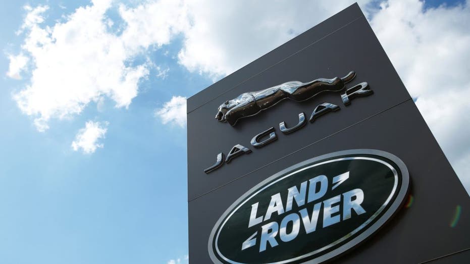 Jaguar Land Rover Dealership sign