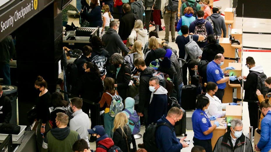 Airport Security Line